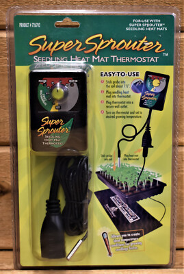 Seed Heating Mat Super Sprouter Thermostat Precise Control For