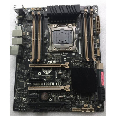 FOR Asus TUF Sabertooth X99 LGA 2011-v3 Intel SATA 6Gb/s ATX Motherboard G9M