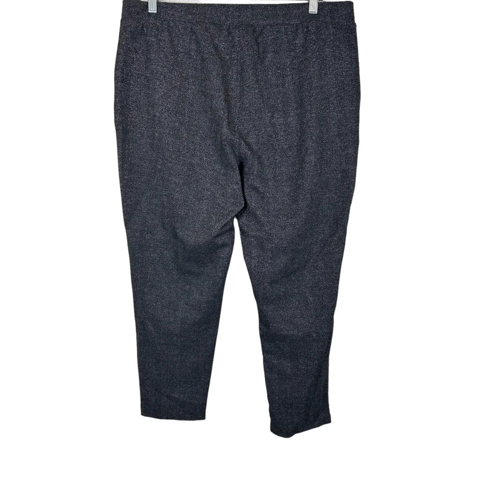 As Is GRAVER Susan Graver Petite Jacquard Knit Ankle Pants
