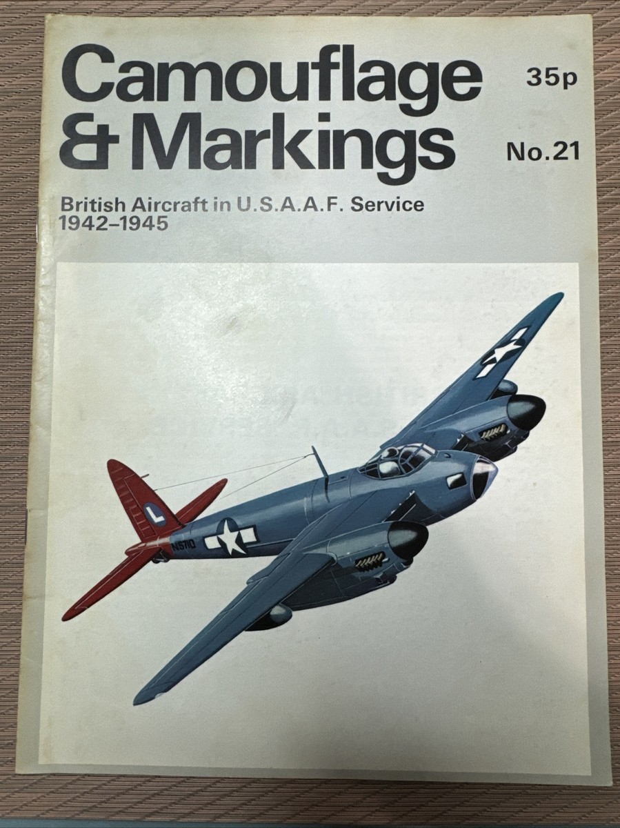 Qty 8 - CAMOUFLAGE & MARKINGS #13, #14, #15, #17 - #21