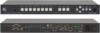 Kramer VP-773AMP 8-Input HDMI & HDBaseT ProScale Presentation Switcher/Scaler