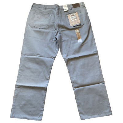 Schmidt Workwear Five Pocket Relaxed Fit Pants Mens Sz 44x32 Gray - NEW