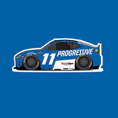 2025 NASCAR Denny Hamlin Progressive Sticker | eBay
