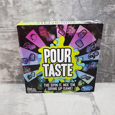 Pour Taste Multi Player Drinking Party Game Hasbro New Factory Sealed 