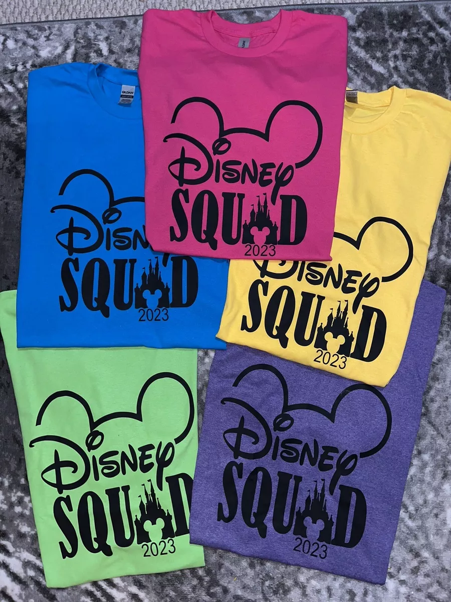 Disney sales squad shirts