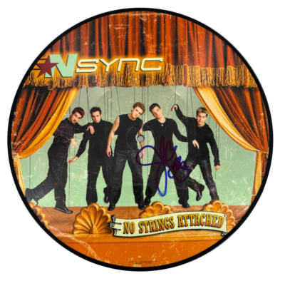 JC Chasez Signed Autograph NSYNC No Strings Attached Record LP