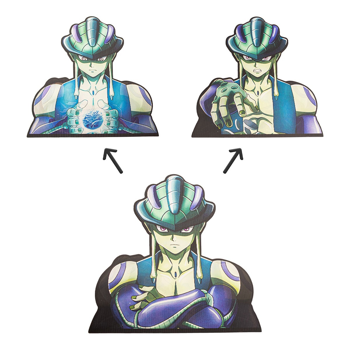 Chimera Ant Peeker Wall Art Hunter × Hunter Reflective Meruem