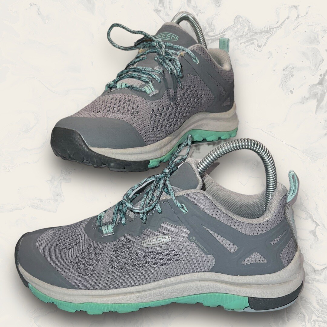 Scarpe da trekking all'aperto KEEN Terradora II Vent da donna Drizzle Ocean Wave taglia 6 5