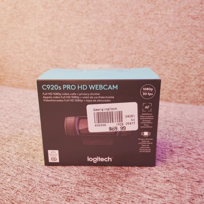 Logitech C920s Pro HD 1080p Webcam