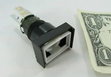 New Rafi Push Momentary Switch 4A 250V DPST NO/NC Illuminated Panel LUMOTAST 75