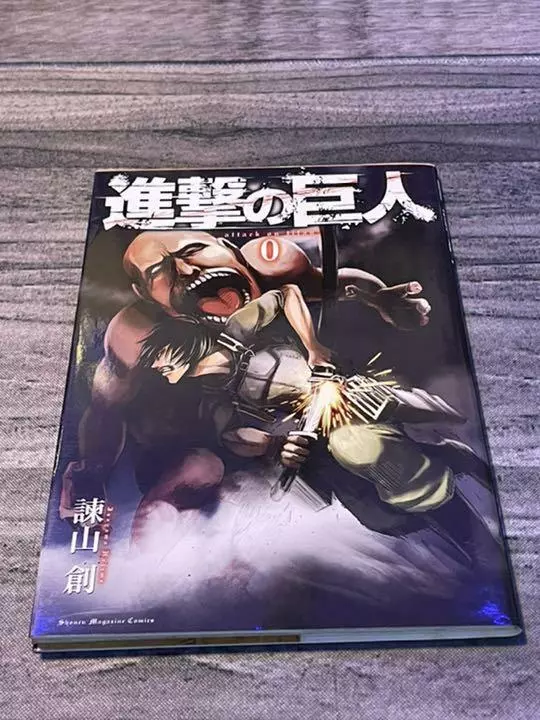 ATTACK ON TITAN Shingeki No Kyojin Vol. 0 Comic Booklet Used Good Condition