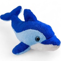Carl Dick Delfin Blau Mit Glitzer-Augen, PlüSchtier, Kuscheltier Ca. 44Cm 3580