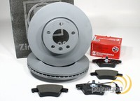 Zimmermann Bremsscheiben Ø 308 Mm + BeläGe Vorne FüR VW Bus Transporter [T5]
