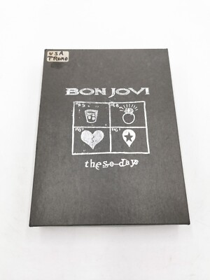 BON JOVI These Days 1995 US PROMO USA Custom BOX SET Notebook gebraucht