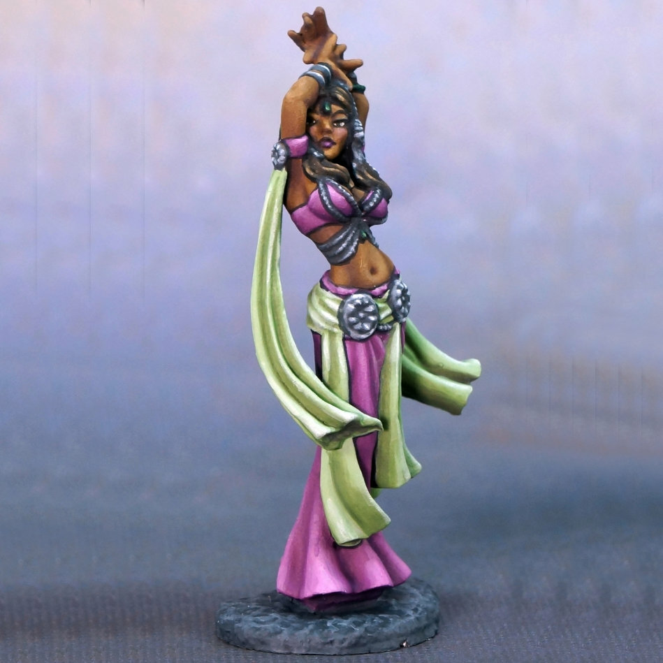 Reaper Miniature 03767 Nemesra - Ragazza Zingara Danzante Per D&D Non Dipinta