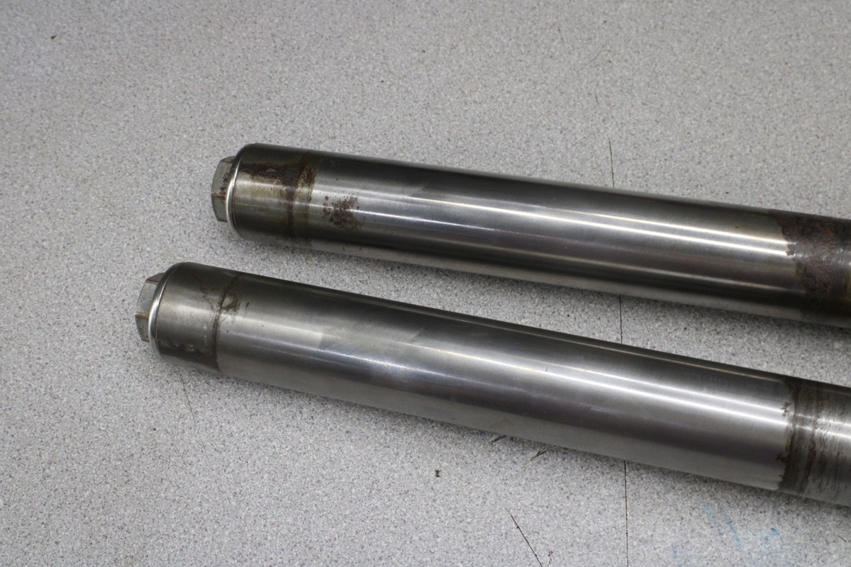 1972 Suzuki GT550 Indy FRONT FORKS SHOCK SUSPENSION SET PAIR 1822