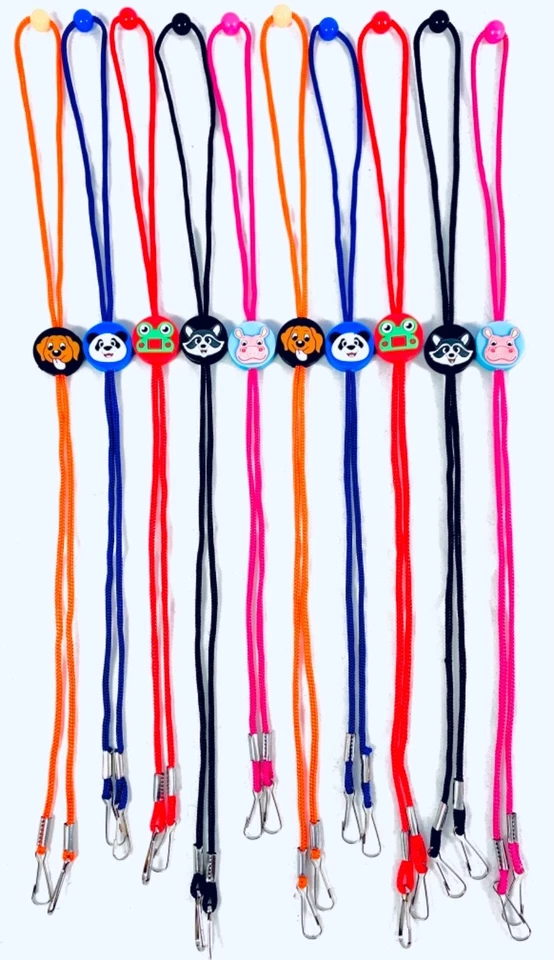 28PC SET KIDS FACE SHIELD MASK CASE CORDS SANITIZER GEL WRIST WATCH USA SELLER - Image 3 of 4