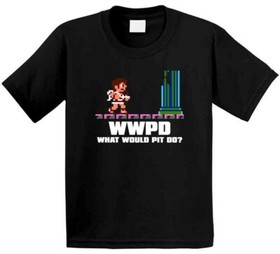 Kid Icarus What Would Pit Do Wwjd Nes Video Game T Shirt
