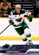 2023-24 Upper Deck #452 Damien Giroux Young Guns RC Minnesota Wild Rookie