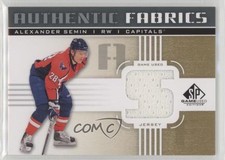 2011 SP Game Used Edition Authentic Fabrics Gold Alexander Semin (S) #AF-AS d4e