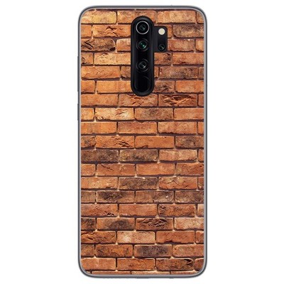 Gel TPU Hülle Für Xiaomi Redmi Note 8 Pro Design Ziegel 04 Muster
