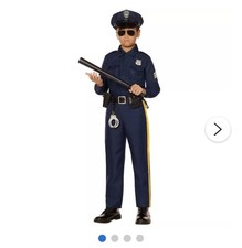 Kids Police Officer Costume Deluxe