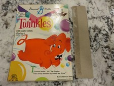 Vtg General Mills Twinkles Cereal Box The Day Of Rest Story Book C 1960 Frntback