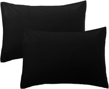100 Egyptian Cotton Pillowcases, Ultra Soft and Breathable Elegant