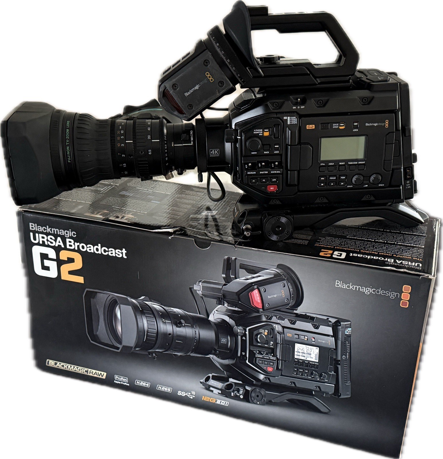 Blackmagic Ursa Broadcast G2 4K UHD Camera Kit