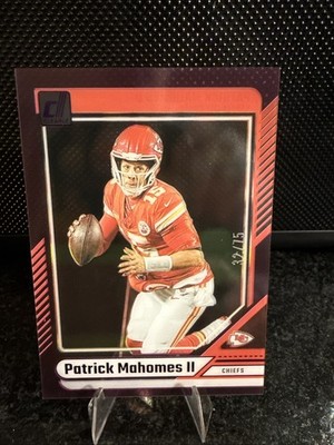 2024 Patrick Mahomes /75 Panini Clearly Donruss Kansas City Chiefs SSP 🔥
