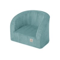 Misioo Dream Corner Kindersessel, Blau, Premium-Cord