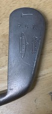 Antique Hickory Golf Club Spalding Willie Still mid-iron Hammer stamp