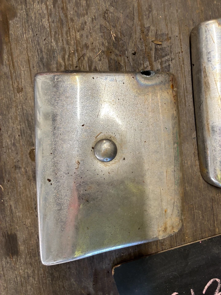 Ford Thunderbird 1961 1962 61 62 63 parachoques delantero extensión par conjunto proyecto áspero Foto 2 de 4