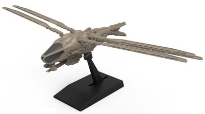 Mon Model Dune: Sand Planet Harkonnen Ornithopter Non-Scale Plastic Model Kit, A