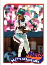1989 Topps Darryl Strawberry #300