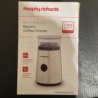 Morphy Richards Electric Coffee Grinder, One Touch Control, 60g Bean... 