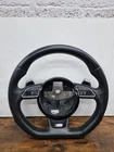 AUDI A5 8T S LINE MULTIFUNCTION FLAT BOTTOM LEATHER STEERING WHEEL 8K0419091DB