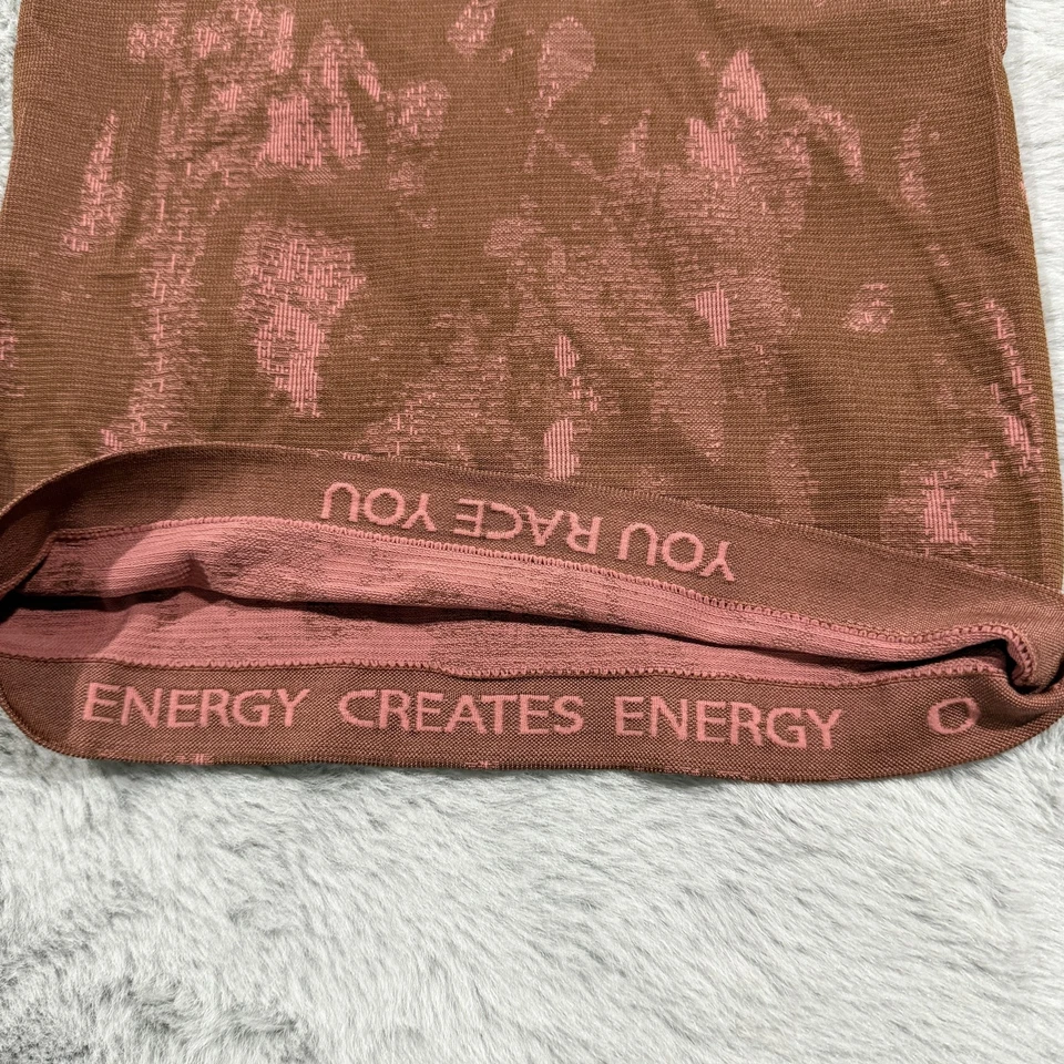 Camisa Lululemon Swiftly Tech Manga Larga Mujer Pequeña Roja Marrón Camuflada Run Energy Foto 4 de 4