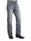 Stetson Western Denim Jeans Mens 42 x 38 Light 11-004-1312-4040 BU CLEARANCE — photo 1