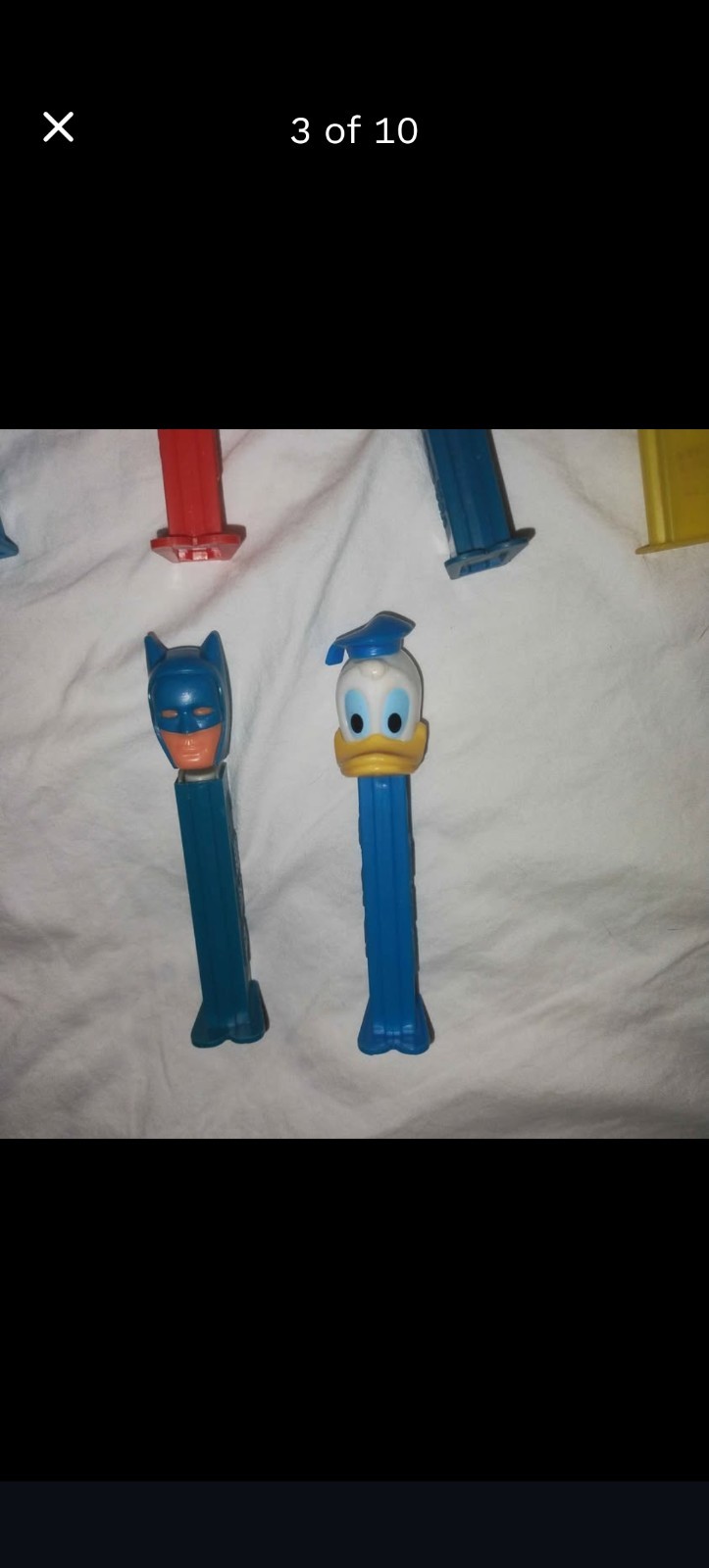 Vintage Assorted Pez Despencers Lot of 22