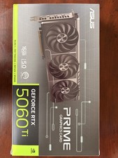 ASUS Prime OC RTX 5060 Ti 16GB GPU - Brand New Open Box