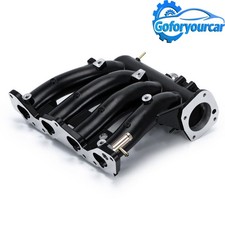 Black Intake Manifold For 1988-2000 Honda Civic Del Sol D15a2 D16y8 D-series New