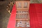 45 pc International Sterling Silver VALENCIA Flatware Set 2370  Grams  (83.5 oz)