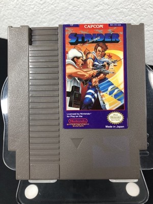 Strider Nintendo Entertainment System NES 1989 Capcom Official Tested Works