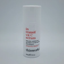 ThisWorks - In Transit Vit C Serum for Face 1 fl oz (30ml) NWOB