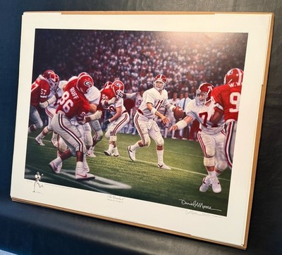 The Comeback Daniel Moore Painting 16/1752 Reproduction Lithograph 19.5x26 