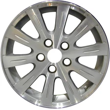 Refurbished 16x6.5 Machined Silver Wheel fits 2006-2012 Mitsubishi Galant