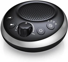 Loud White Noise Machine Natural Rain Sound Therapy Sleeping Aid with Timer