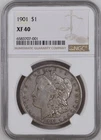 1901 MORGAN DOLLAR NGC XF40