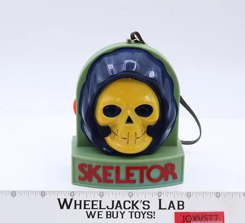 He-Man Skeletor Double Sided AM Radio MOTU 1984 1985 Mattel Vintage WORKS